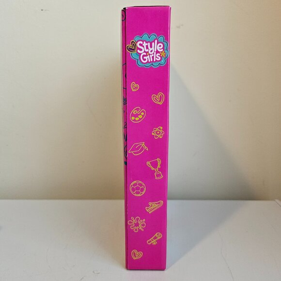 New Adventures Style Girls Doll Outfit Pink Dress Fringe Vest Boho for 18" Dolls - Picture 5 of 8